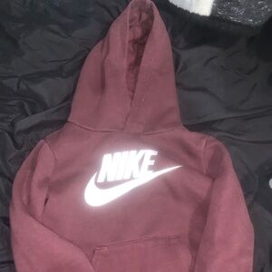Nike Metallic HBR Pullover Hoodie (Little Kids)